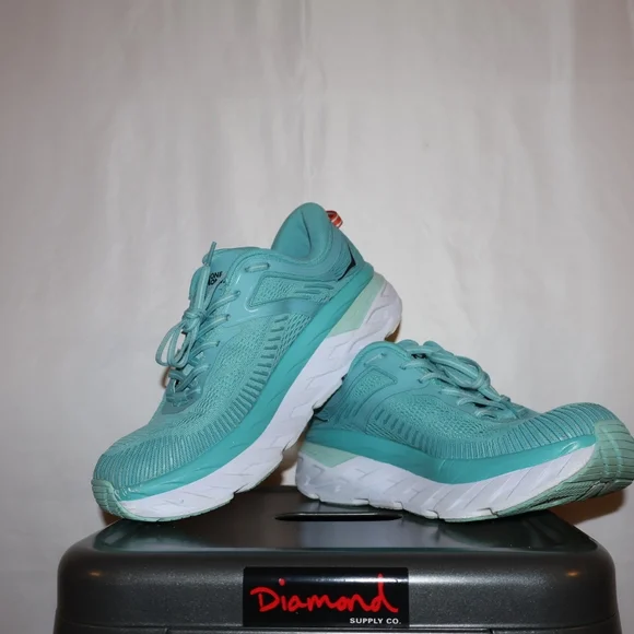 Hoka One One Bondi 7 'Auqarelle/Eggshell Blue' - Picture 2 of 8
